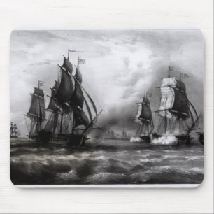 John Paul Jones "Förster-" Schiff, 1793 Mousepad