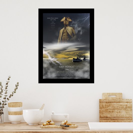 John Paul Jones-Gedenkstätte Poster (Küche)