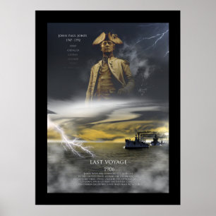 John Paul Jones-Gedenkstätte Poster