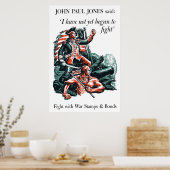 John Paul Jones WW2 Poster (Küche)