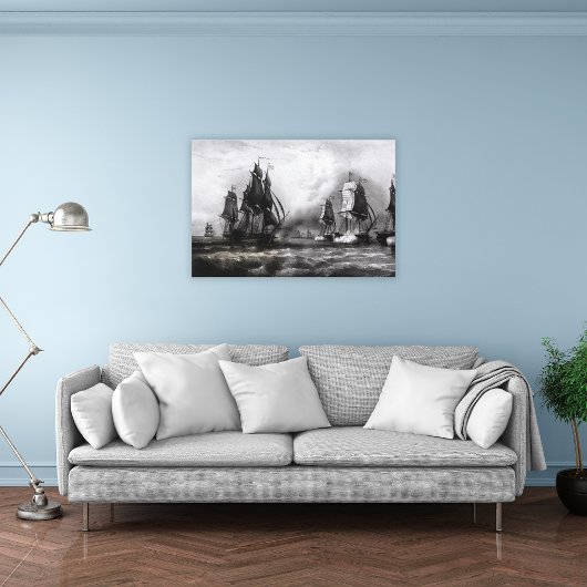 John Paul Jones's 'Ranger' Ship, 1793 Leinwanddruck