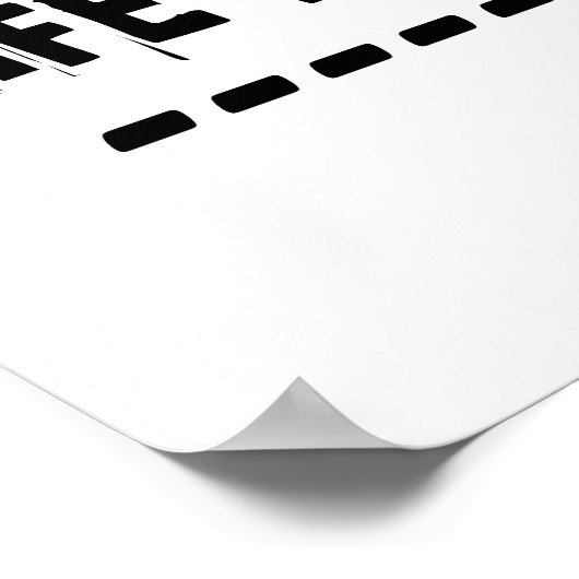 John Peel Quotes Poster! Poster (Ecke)