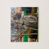 John Pemberton Statue Georgia. Puzzle (Vertikal)