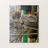 John Pemberton Statue Georgia. Puzzle (Vertikal)