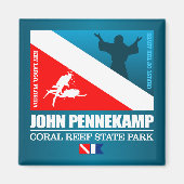 John Pennekamp SP (sq) Magnet (Vorne)