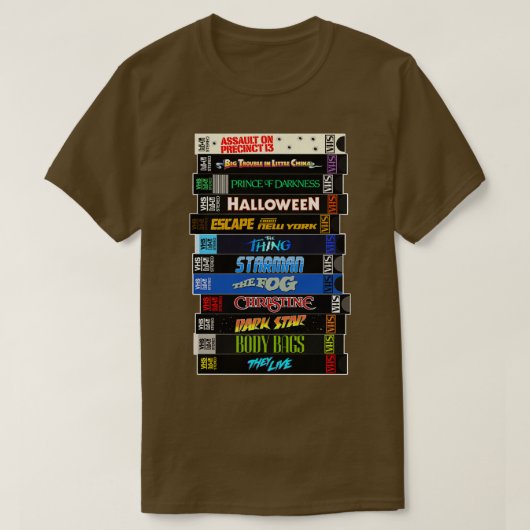 John penter VHS Stack T-Shirt (Design vorne)