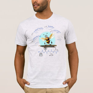 JOHN Peptid, Bee-5 w/custom text, leicht T-Shirt