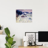 John Peter Russell Rough Sea, Morestil Poster (Heimbüro)