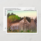 John Peter Tatsch Zuhause, Fredericksburg, TX Postkarte (Vorne/Hinten)