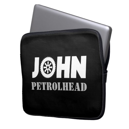 John Petrolhead Laptopschutzhülle (Vorderseite Links)