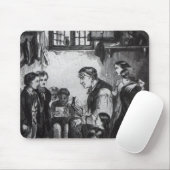John-Pfund Kinder in seinem Zuhause unterrichtend Mousepad (Mit Mouse)