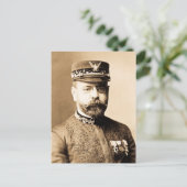 John Philip Sousa Portrait Postkarte (Stehend Vorderseite)