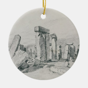 John-Polizist   Stonehenge, Wiltshire, 1820 Keramik Ornament