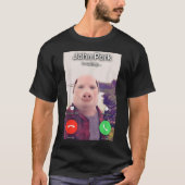 John Pork nennt Meme T-Shirt (Vorderseite)