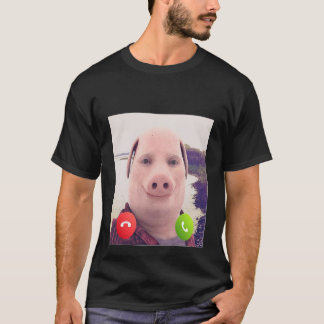 John Pork ruft lustige Anrufe an T-Shirt