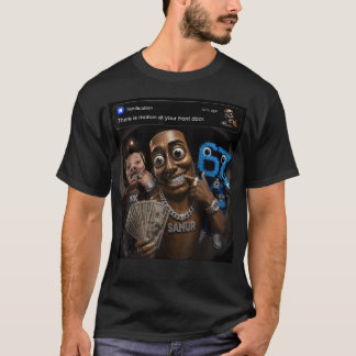 John Pork Tung Tung Tung Sahur 67 Meme Lustig T-Shirt