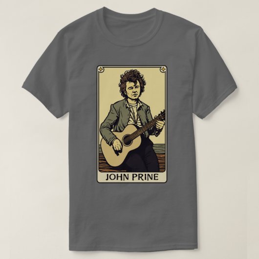 John Prine Staat des Geistes T-Shirt (Design vorne)