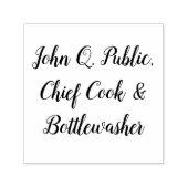 John Q. Öffentlich, benutzerdefinierbar für jeden Permastempel (Design)