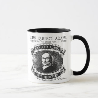 John Quincy Adams 1824 Kampagnen-Tasse Tasse