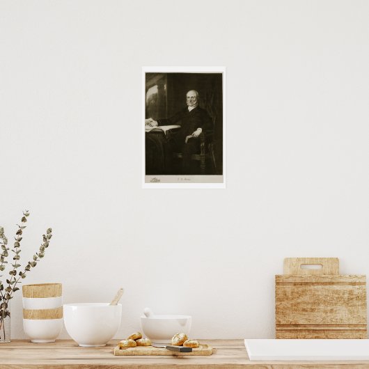 John Quincy Adams, 6. Präsident der Vereinigten St Poster (Küche)