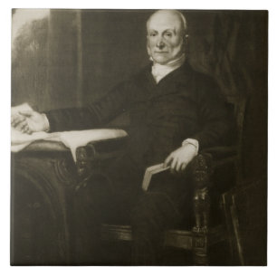 John Quincy Adams, 6. Präsident des vereinigten Fliese