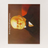 John Quincy Adams 6. Präsident von Amerika. Puzzle (Vertikal)