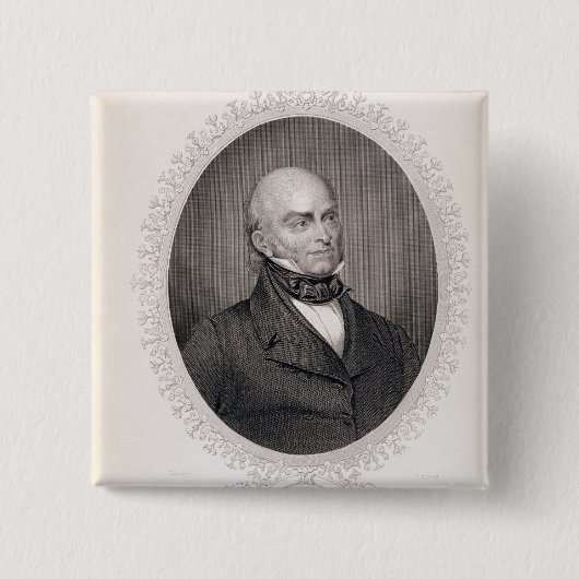 John Quincy Adams Button (Vorderseite)