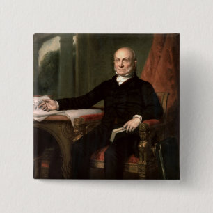 John Quincy Adams Button