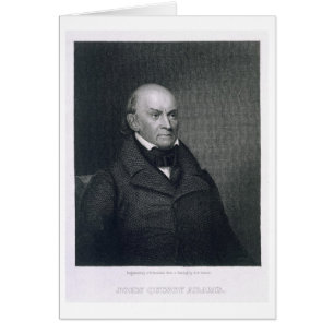 John Quincy Adams, eingraviert von John Wesley Par