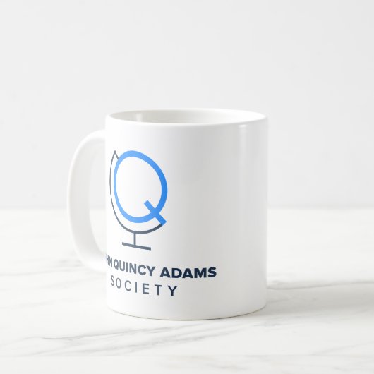 John Quincy Adams Gesellschafts-Monster, zum der Kaffeetasse (Vorderseite Links)