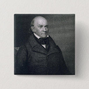 John Quincy Adams, graviert von John Wesley Button
