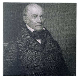 John Quincy Adams, graviert von John Wesley Fliese