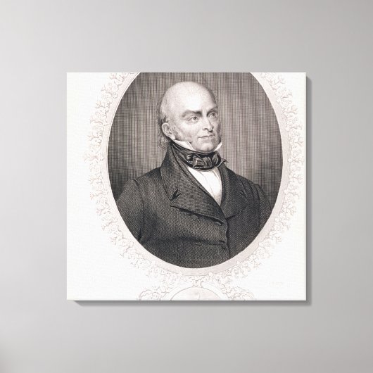 John Quincy Adams Leinwanddruck (Vorderseite)