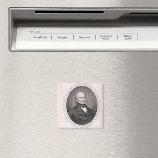 John Quincy Adams Magnet (In Situ (Geschirrspüler))