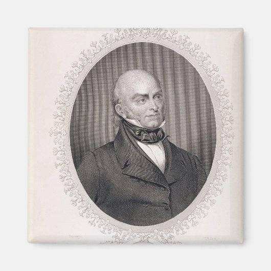 John Quincy Adams Magnet (Vorne)