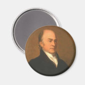 John Quincy Adams Magnet (Vorderseite/Rückseite)