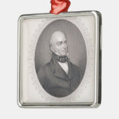 John Quincy Adams Ornament Aus Metall (Links)
