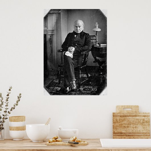 John Quincy Adams Poster (Küche)