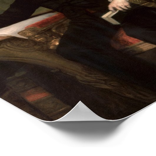 John Quincy Adams Poster (Ecke)