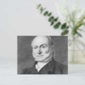 John Quincy Adams Postkarte (Stehend Vorderseite)
