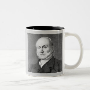 John Quincy Adams Zweifarbige Tasse