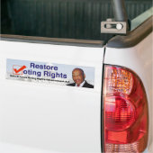 John R. Lewis Voting Rights AdvancAct Autoaufkleber (Auf Lkw)