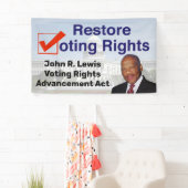 John R. Lewis Voting Rights AdvancAct Banner (Insitu)