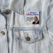 John R. Lewis Voting Rights AdvancAct Button (Beispiel)