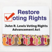 John R. Lewis Voting Rights AdvancAct Mousepad (Vorne)
