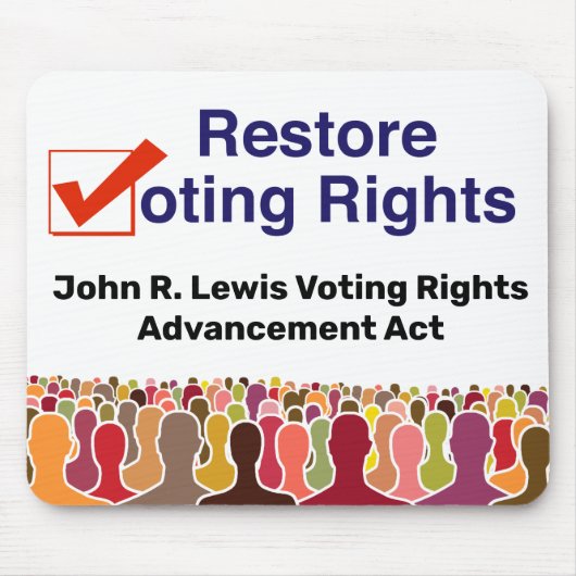 John R. Lewis Voting Rights AdvancAct Mousepad (Vorne)