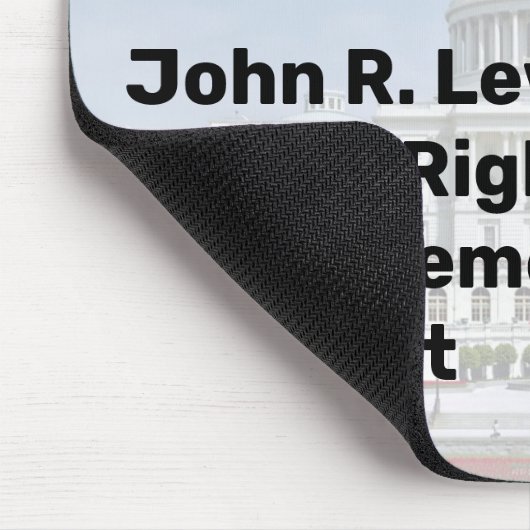 John R. Lewis Voting Rights AdvancAct Mousepad (Ecke)