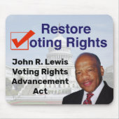 John R. Lewis Voting Rights AdvancAct Mousepad (Vorne)
