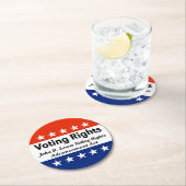 John R. Lewis Voting Rights AdvancAct Runder Pappuntersetzer (Vor Ort)