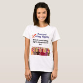 John R. Lewis Voting Rights AdvancAct T-Shirt (Vorne ganz)